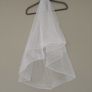 Veil without lace